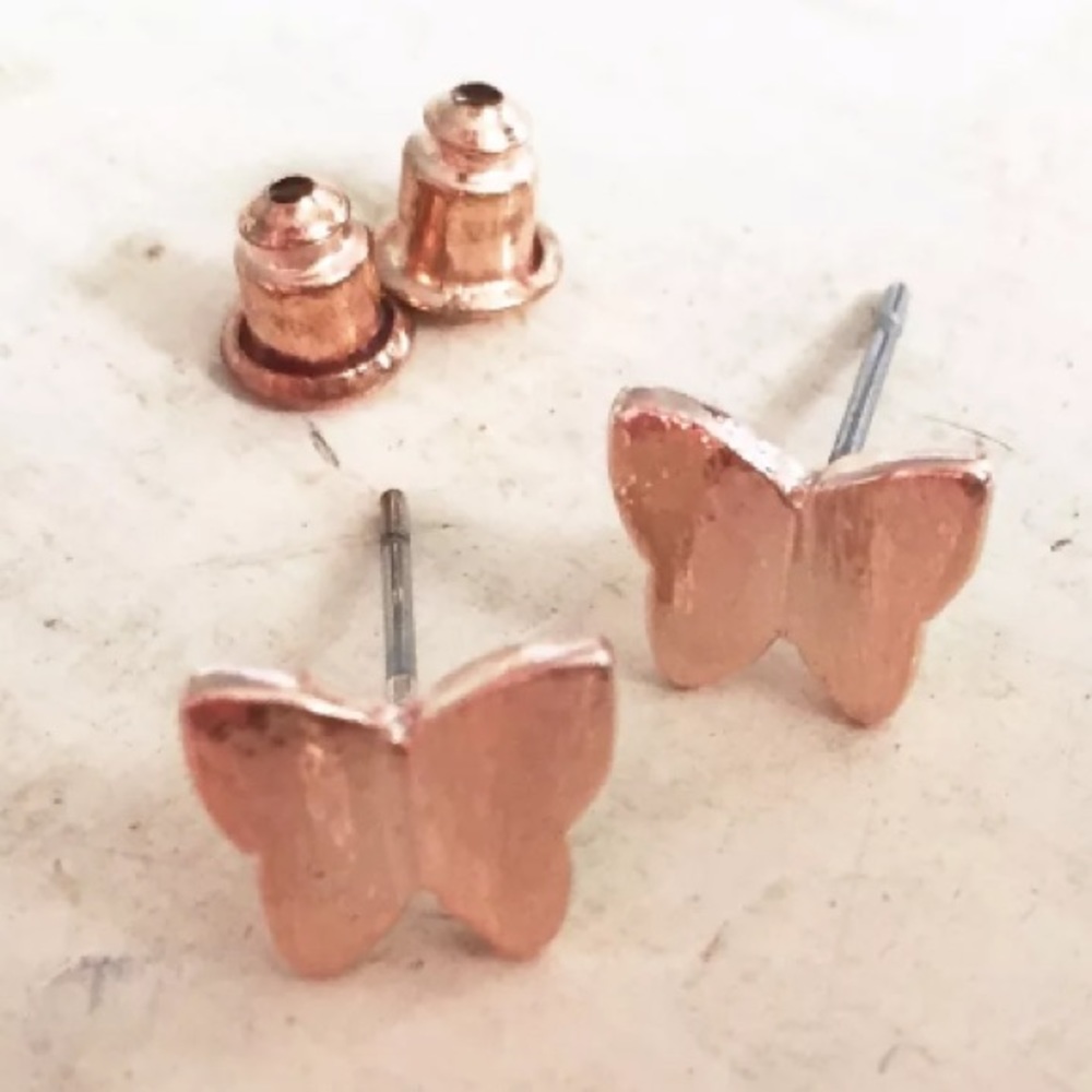 NEW!๐๐๐ฆ๐๐BUTTERFLIES!๐๐๐ฆ๐๐ROSE GOLDEN! - Picture 2 of 8